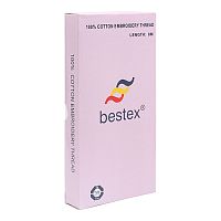 Нитки BESTEX хлопок 100%, (8 метро - 1шт)