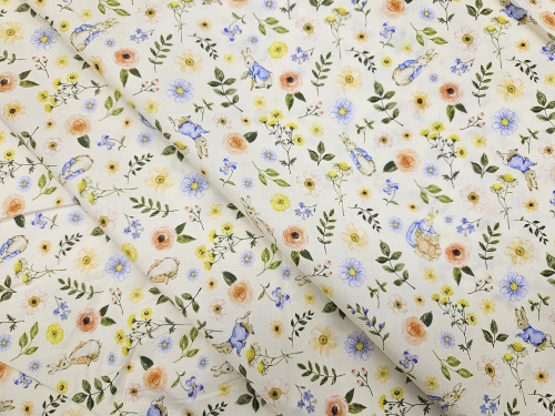 Ткань хлопок Корея фото 3