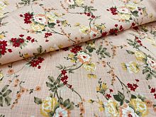 Ткань лен98%эл2% шир145 Корея