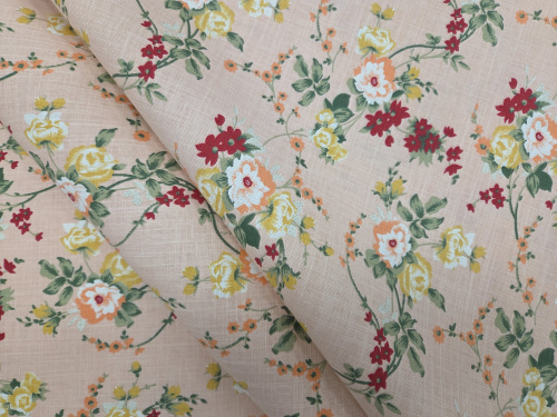 Ткань лен98%эл2% шир145 Корея фото 2