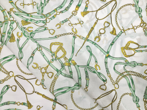 Ткань хлопок 100% шир 145 Италия фото 2