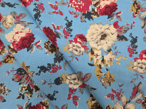 Ткань лен97%эл3% шир 130 Корея фото 2